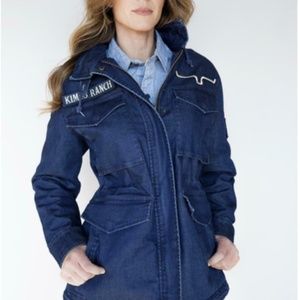 ISO Kimes Ranch Jeans Denim Military Jacket M51